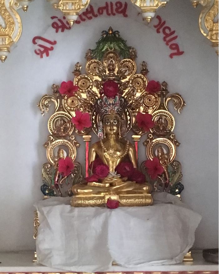 Shreyansnath idol — Jodhpur Village, Ahmedabad